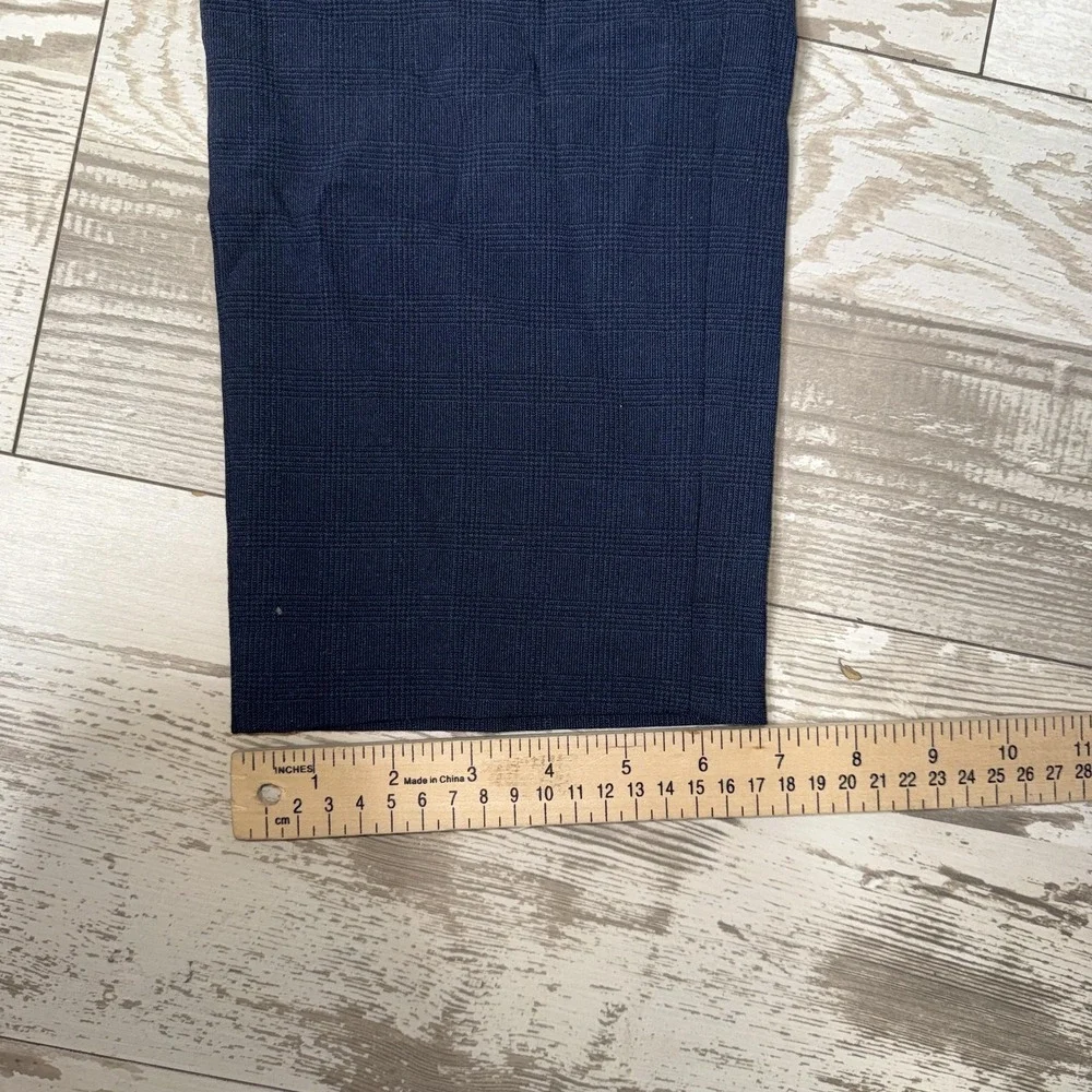 Banana Republic Pants Mens 34x32 Blue Mason Athletic Tapered Stretch Dress